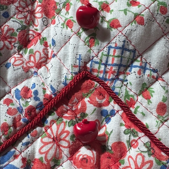 Vintage Nancy B. Quilted Maxi Dress - Picture 12 of 13